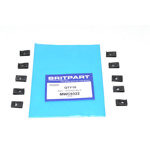 NUT - SPRING No 6 - OEM - MWC9322