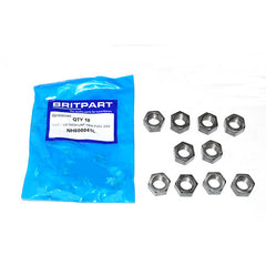 NUT - 1/2 INCH UNF HEX FULL Z&Y - BRITPART - NH608041L