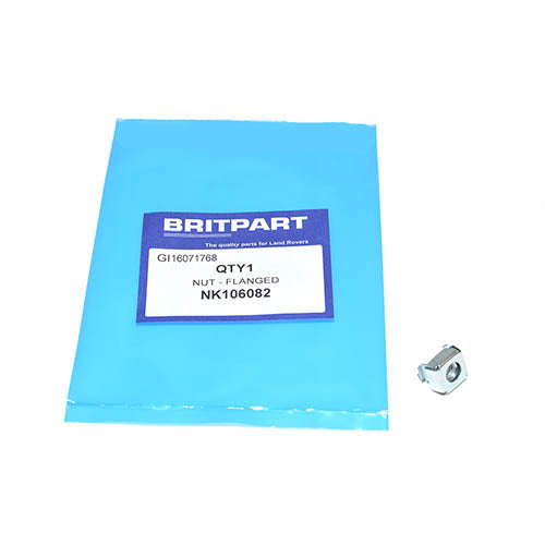Land Rover Defender Sill and Seatbox Flanged Loknut Lock Nut - BRITPART - NK106082