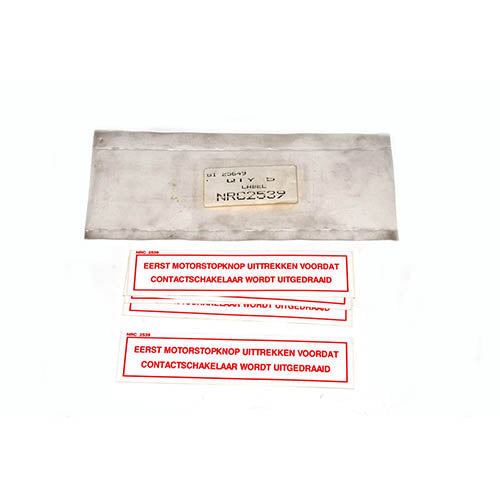 LABEL - OEM - NRC2539