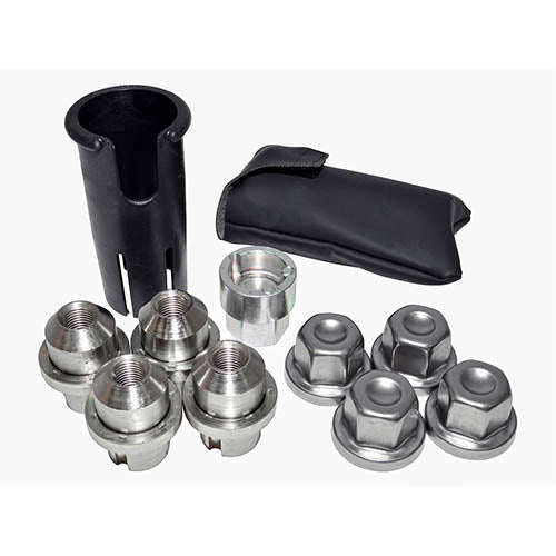 LOCKING WHEEL NUT KIT - OEM - RRB100370