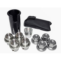 LOCKING WHEEL NUT KIT - OEM - RRB100370