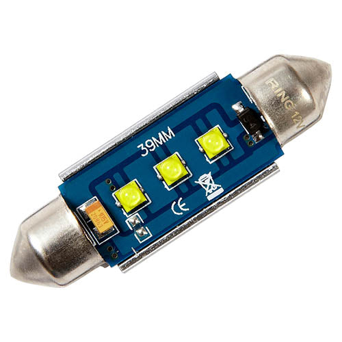 6000K Premium LED Festoon Bulb - RING - RTC3633LED