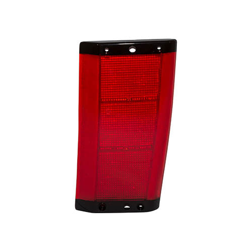 REAR LAMP LENS WITH BLACK EDGES - BRITPART - RTC4589