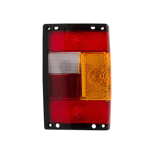 REAR LAMP LENS WITH BLACK EDGES - BRITPART - RTC4590