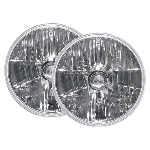 RHD CRYSTAL HALOGEN HLAMPS PAIR W/O BULB - BRITPART - RTC4615C