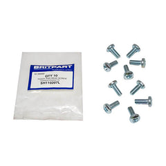 M8x20m POZZY PAN HEAD M/SCREW ZINC - BRITPART - SH110207L