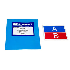 BODY DECAL A/B - OEM - STC4367