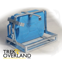 Double Jerry Can Mount - Hannibal - HANJERRYDBLCANBRACKET