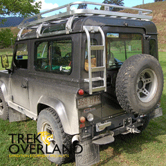 Land Rover Defender 90 Aluminium Roof Rack - Hannibal - HANNRR90ALLOY
