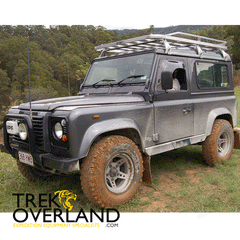 Land Rover Defender 90 Aluminium Roof Rack - Hannibal - HANNRR90ALLOY