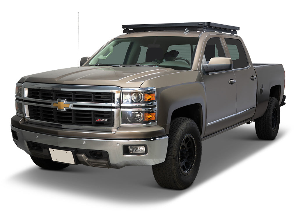 Chevrolet Silverado/GMC Sierra 1500 Crew Cab (2014-2018) Slimline II Roof Rack Kit - Front Runner - KRCS011T