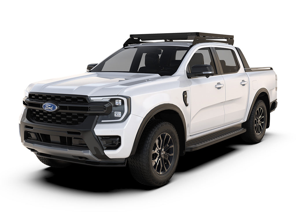Ford Ranger T6.2 Double Cab (2022-Current) Slimline II Roof Rack Kit - Front Runner - KRFR015T