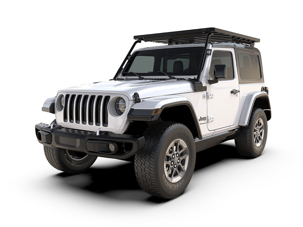 Jeep Wrangler JL 2 Door (2018-Current) Extreme Slimline II Roof Rack Kit - Front Runner - KRJW035T