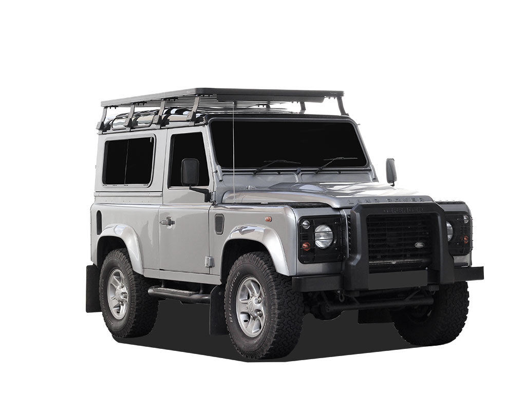 Land Rover Defender 90 (1983-2016) Slimline II Roof Rack Kit / Tall - Front Runner - KRLDT07L