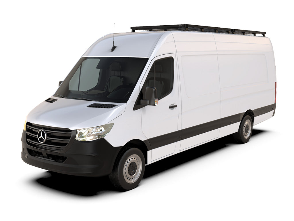 Mercedes Benz Sprinter 170in/L3/LWB Wheelbase w/o OEM Tracks (2006-Current) Slimline II Roof Rack Kit / Tall - Front Runner - KRMS010T