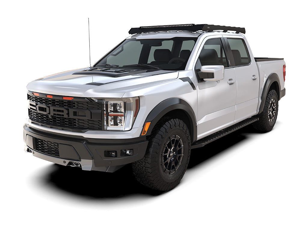 Ford F-150 Super Crew (2021-Current) Slimsport Roof Rack Kit / Lightbar Ready - Front Runner - KSFF005T