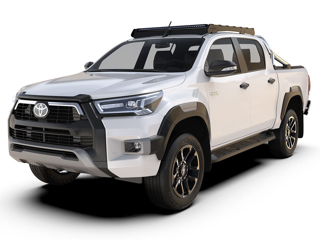 Toyota Hilux (2015-Current) Slimsport Roof Rack Kit Lightbar ready - Front Runner - KSTH004T