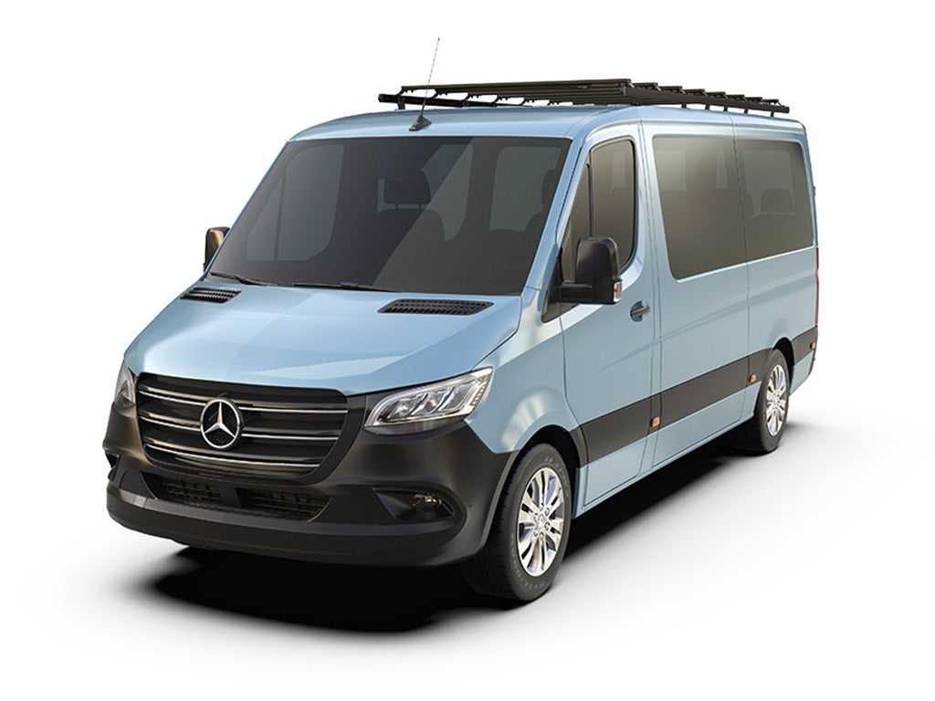 Mercedes-Benz Sprinter (L2H1/144in MWB/Standard Roof) (2006-Current) Slimpro Van Rack Kit - Front Runner - KVMS002T
