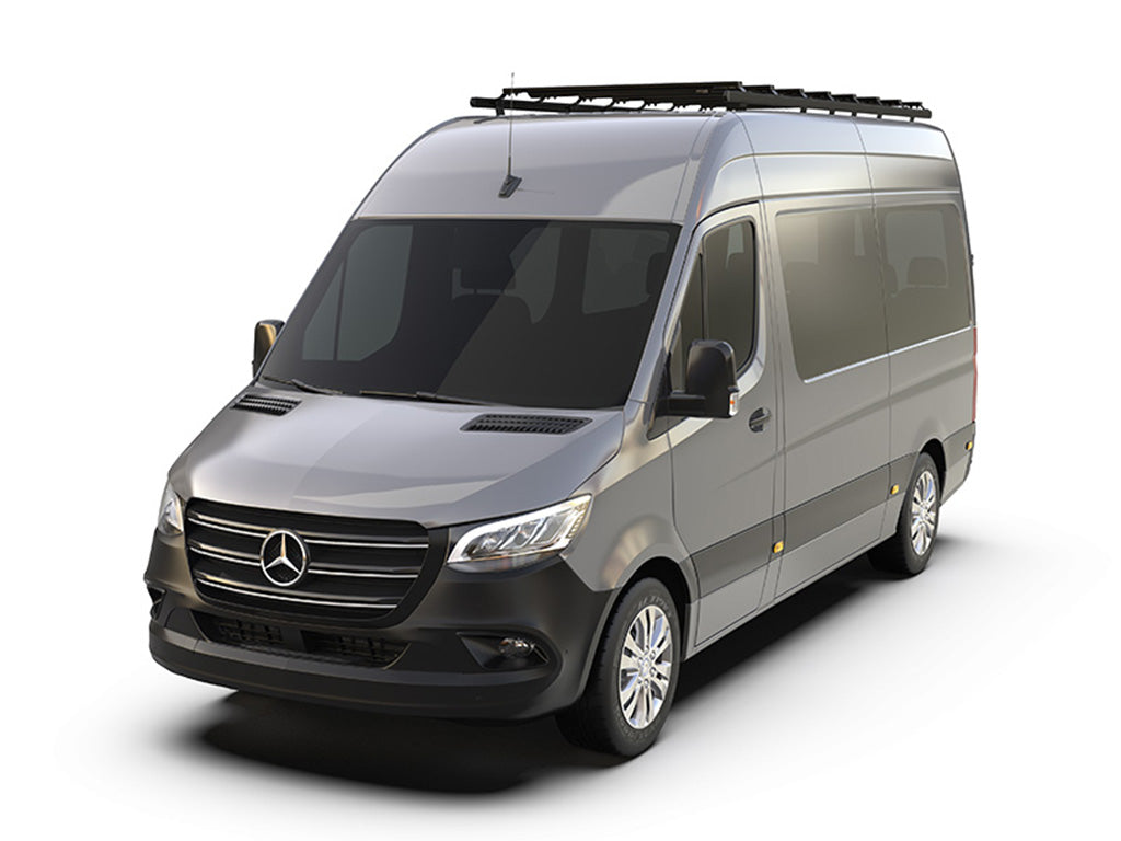 Mercedes-Benz Sprinter (L2H2/144in MWB/High Roof) (2006-Current) Slimpro Van Rack Kit - Front Runner - KVMS003T