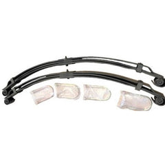 Rear Land Rover Series SWB Parabolic Spring Kit C/W Bushes (2 Springs 4 U Bolts) - DDS Metals - LR002KIT / DA2781