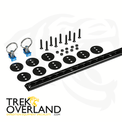Aluminium Cargo Track & Load Ring Set 1200mm Long - ARB - LT01A