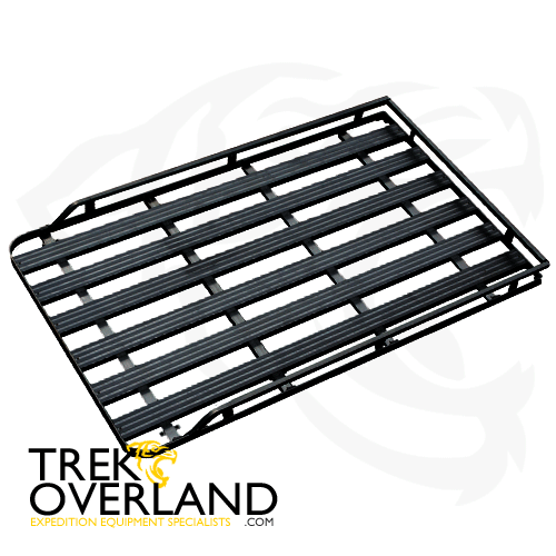 Land Rover Discovery 1 & 2 1.4m Tourer Black Roof Rack - Patriot Products - DISCO-1400-NLR-PCB
