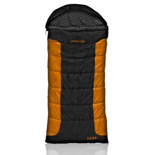 Cold Mountain -12°C 1100 (Dual) - Black / Orange - Sleeping Bag - Darche - T050801616
