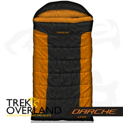 Cold Mountain 0°C 1400 (Dual) - Black / Orange - Sleeping Bag - Darche - T050801620