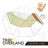 EC27 W3 - Wall Set 3 for Eclipse 270° Awning (UK Passenger Side) - Awning - Darche - T050801745C