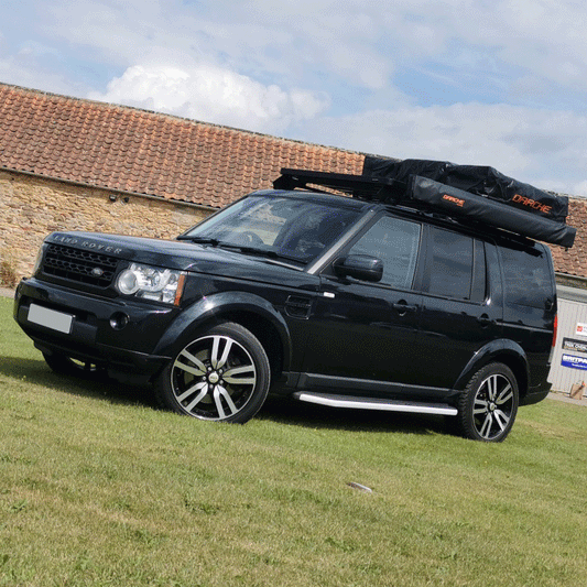 Land Rover Discovery 4 Roof Rack, Roof Top Tent and Vehicle 180 Awning
