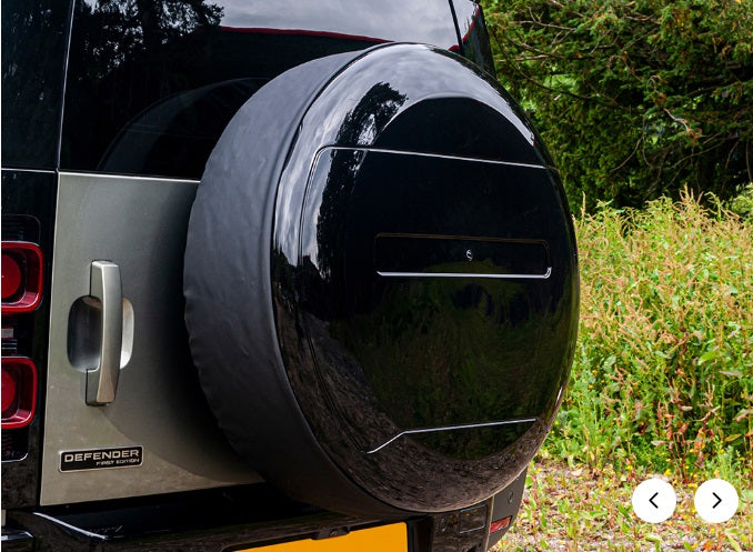 Gloss Black Spare Wheel Cover - Britpart - DA2893