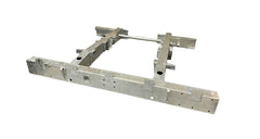 LAND ROVER SERIES 2, 2A, 3  AIR PORTABLE SWB 88" HALF CHASSIS (1400MM CHASSIS LEGS) GALVANISED - DDS Metals - LR129MG