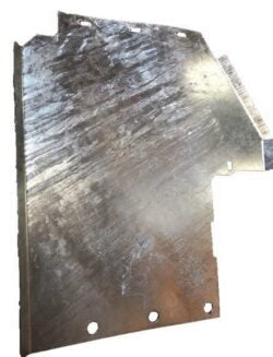 L/H/D FRONT MUD GUARD-LAND ROVER SERIES 2A (330447) L/H GALV - DDS Metals - LR52GLHDN/S