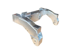 1 TON FRONT STEERING CROSSMEMBER COMPLETE WITH CHASSIS LEGS (GALV) - DDS Metals - LR59-1TG
