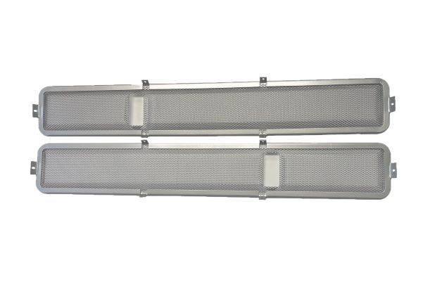 EARLY FLY SCREEN MESH SCREW IN (SILVER POWDER COATED) 84-2003 - DDS Metals - LR950S