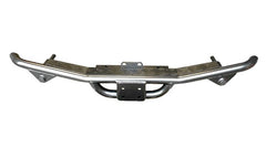 NAS STEP SHORT ARM STYLE (TOW BAR) SILVER CHEQUER TOP - DDS Metals - LRB837CH