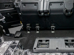Land Rover Defender 110/130 2nd Row Carpet Set Commercial with Door Retainers - Britpart - DA4916