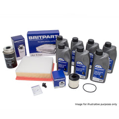 Land Rover Discovery 4 & RR Sport 3L V6 Diesel Filter Service Kit with Oil - Britpart - DA6086COM