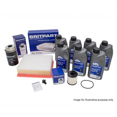 Range Rover L405 & RR Sport 3L V6 Diesel Filter Service Kit with Oil - Britpart - DA6095COM