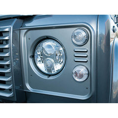 Land Rover Defender Lynx Eye 7 Inch LED Headlamp Upgrade (Pair) - Britpart - DA6282