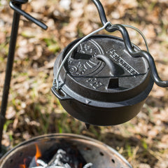 Cast Iron 1.6L Dutch Oven with Feet - Petromax - ft3