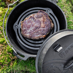 Cast Iron 3.5L Dutch Oven with Feet - Petromax - ft4.5