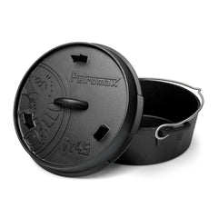 Cast Iron 3.5L Dutch Oven with a Flat Bottom - Petromax - ft4.5-T