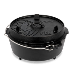 Cast Iron 5.5L Dutch Oven with Feet - Petromax - ft6