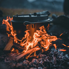 Cast Iron 7.5L Dutch Oven with Feet - Petromax - ft9