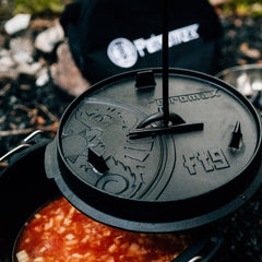 Cast Iron 7.5L Dutch Oven with a Flat Bottom - Petromax - ft9-t