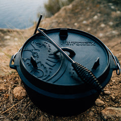 Cast Iron 7.5L Dutch Oven with a Flat Bottom - Petromax - ft9-t