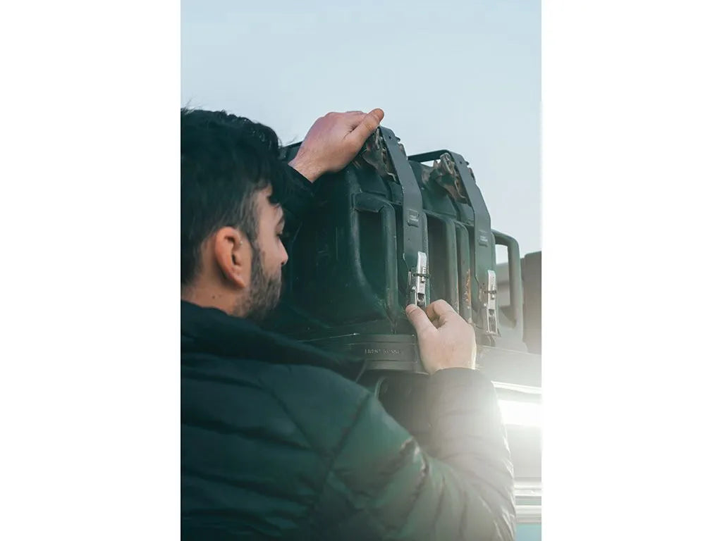 Double Jerry Can Holder Front Runner JCHO014 Trek Overland Ltd