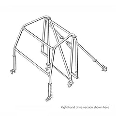 Land Rover Defender 90 LHD External/Internal Roll Cage - Safety Devices - RBL0927SSSLHD